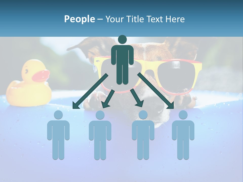 Beach Daughter Old PowerPoint Template