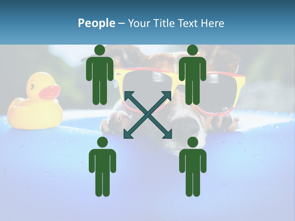 Beach Daughter Old PowerPoint Template