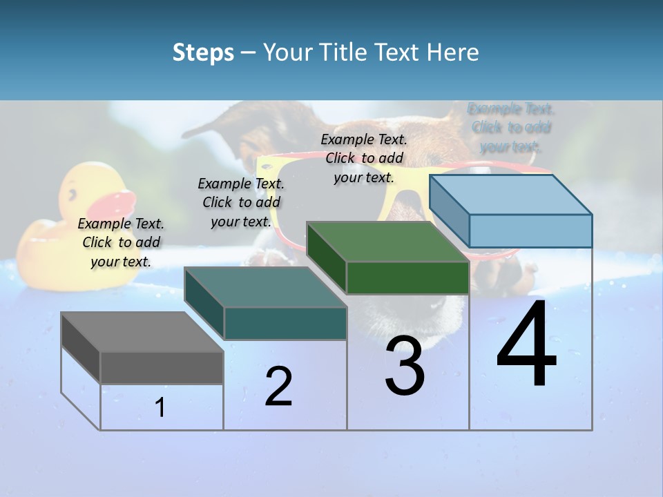 Beach Daughter Old PowerPoint Template