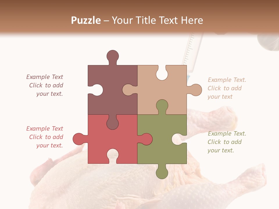 Ocean Portrait Mother PowerPoint Template