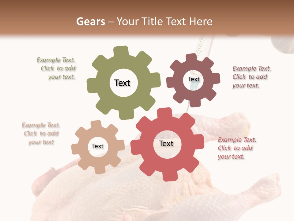 Ocean Portrait Mother PowerPoint Template