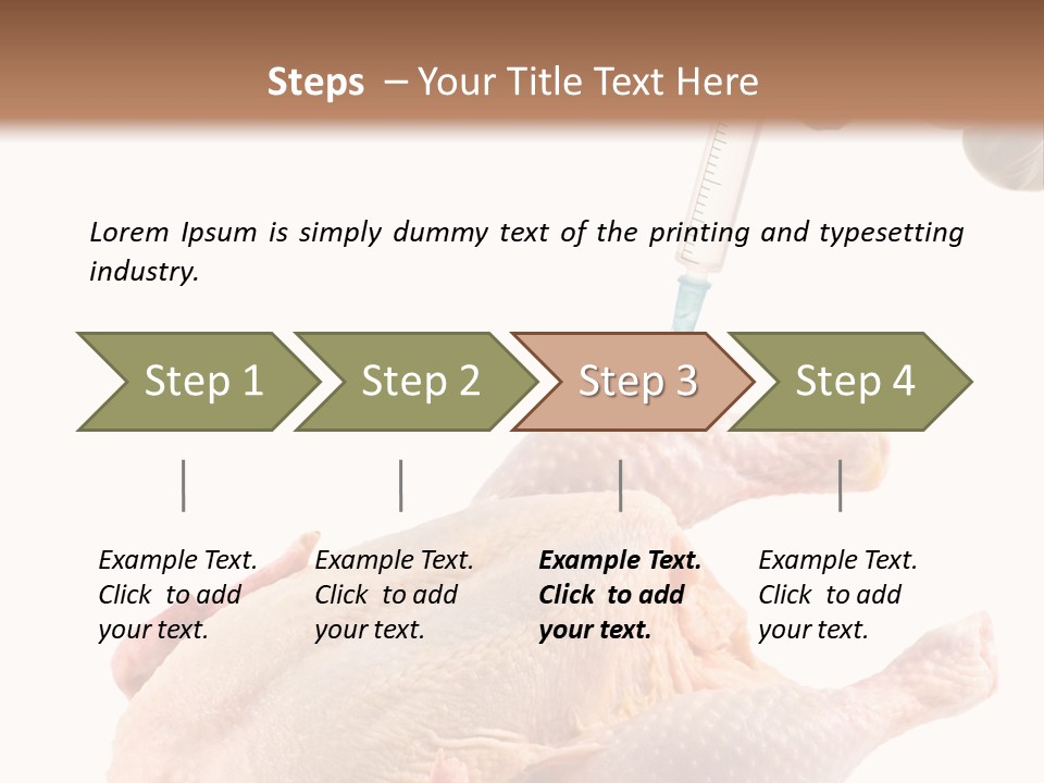 Ocean Portrait Mother PowerPoint Template