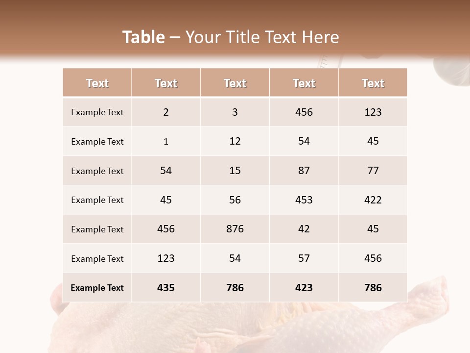 Ocean Portrait Mother PowerPoint Template