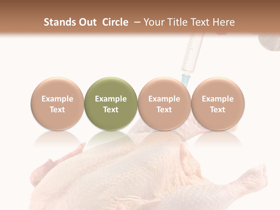 Ocean Portrait Mother PowerPoint Template