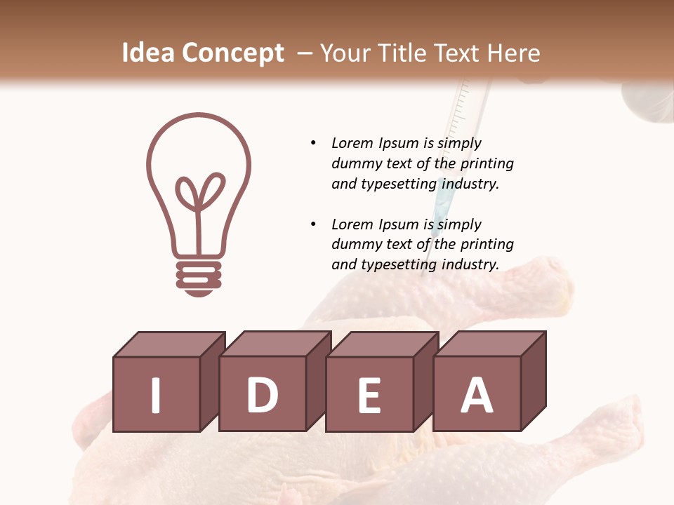 Ocean Portrait Mother PowerPoint Template