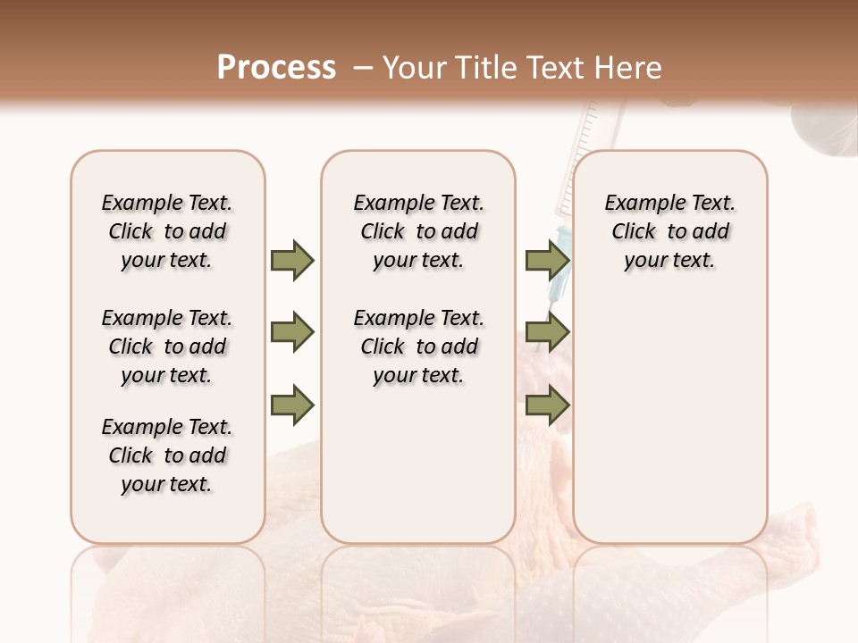 Ocean Portrait Mother PowerPoint Template