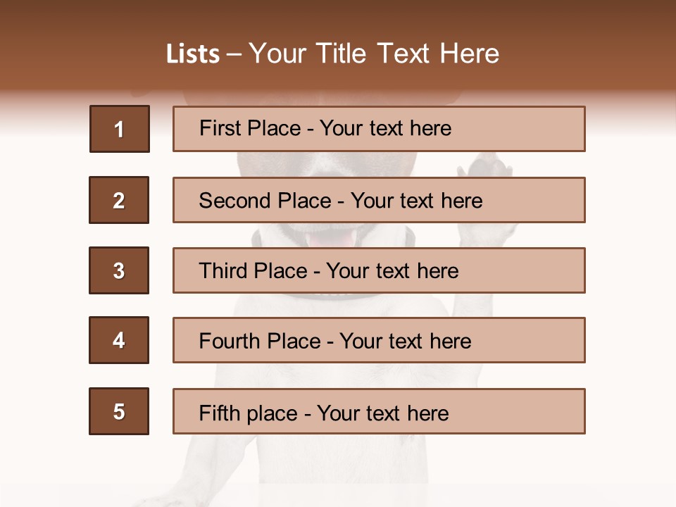 Wellness Portrait Retired PowerPoint Template