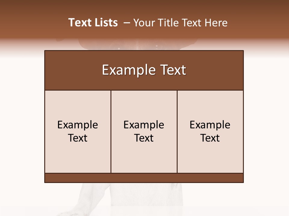 Wellness Portrait Retired PowerPoint Template