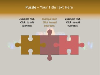 Single Peaceful Coastal PowerPoint Template