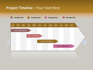 Single Peaceful Coastal PowerPoint Template