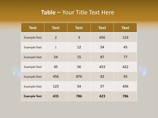 Single Peaceful Coastal PowerPoint Template