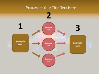 Single Peaceful Coastal PowerPoint Template