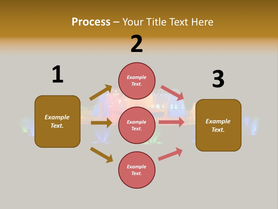 Single Peaceful Coastal PowerPoint Template