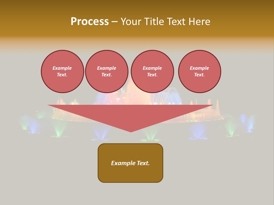 Single Peaceful Coastal PowerPoint Template
