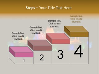 Single Peaceful Coastal PowerPoint Template