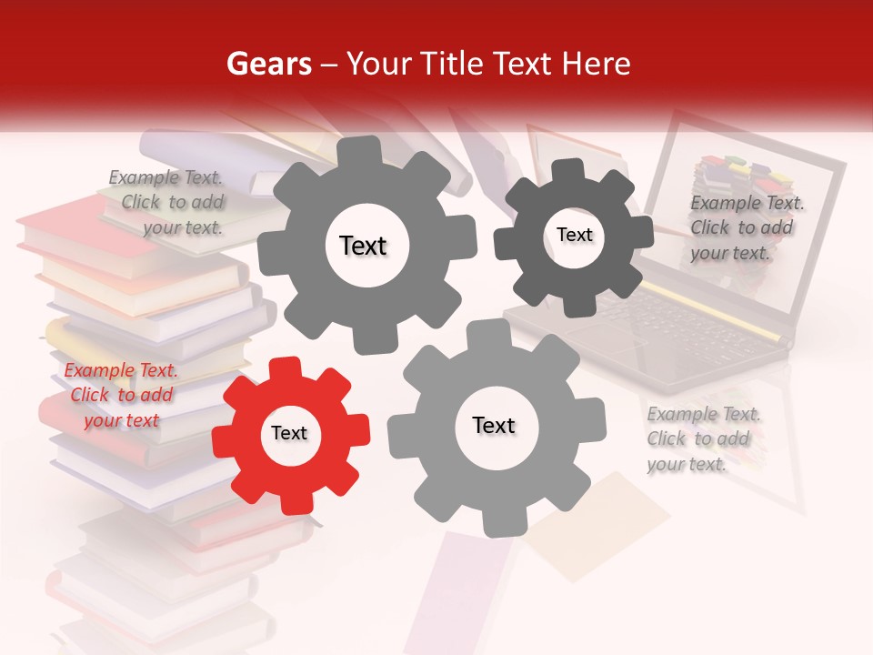 Retired Caucasian Daughter PowerPoint Template