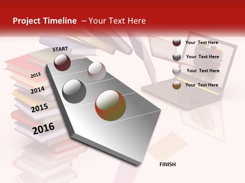 Retired Caucasian Daughter PowerPoint Template