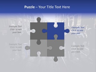 Family Standing Elderly PowerPoint Template