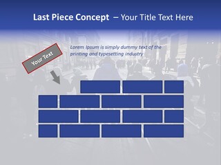 Family Standing Elderly PowerPoint Template