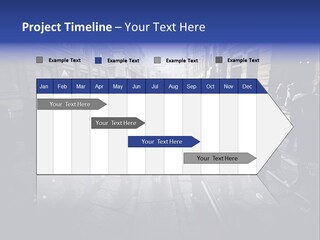 Family Standing Elderly PowerPoint Template