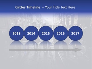 Family Standing Elderly PowerPoint Template