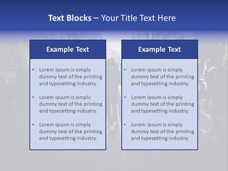 Family Standing Elderly PowerPoint Template