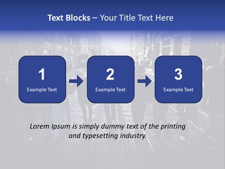 Family Standing Elderly PowerPoint Template