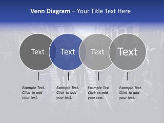 Family Standing Elderly PowerPoint Template