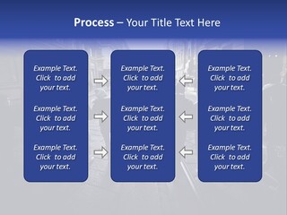 Family Standing Elderly PowerPoint Template