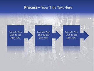 Family Standing Elderly PowerPoint Template