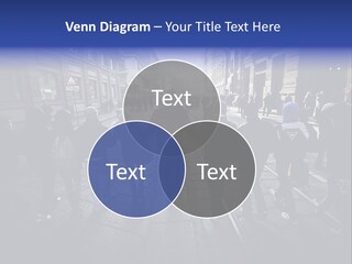 Family Standing Elderly PowerPoint Template