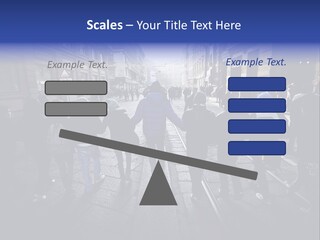 Family Standing Elderly PowerPoint Template