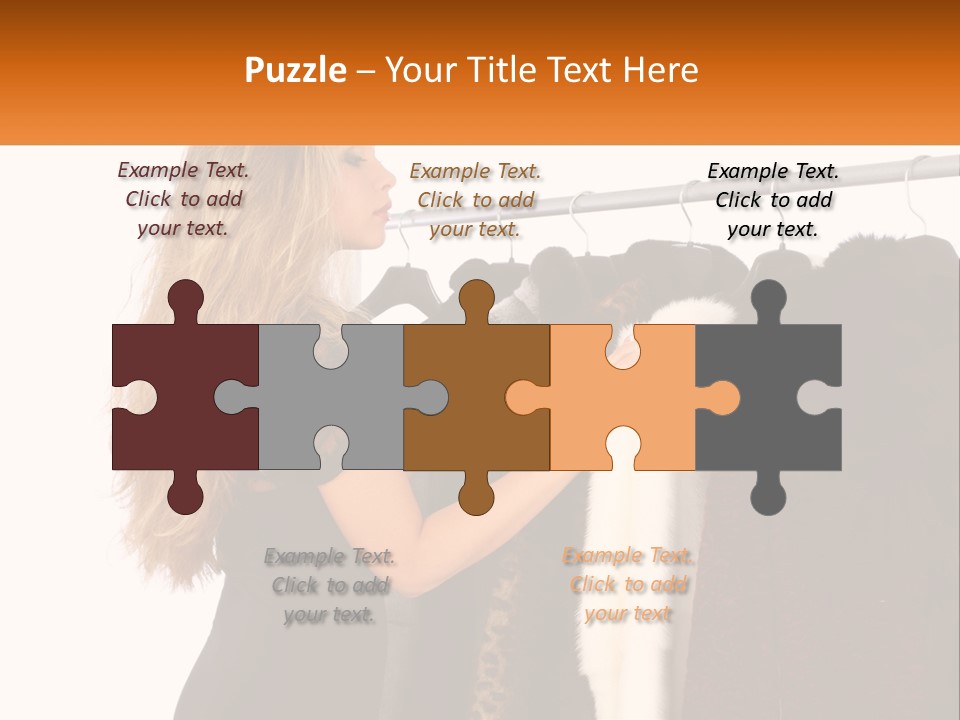 Family White Pensioner PowerPoint Template