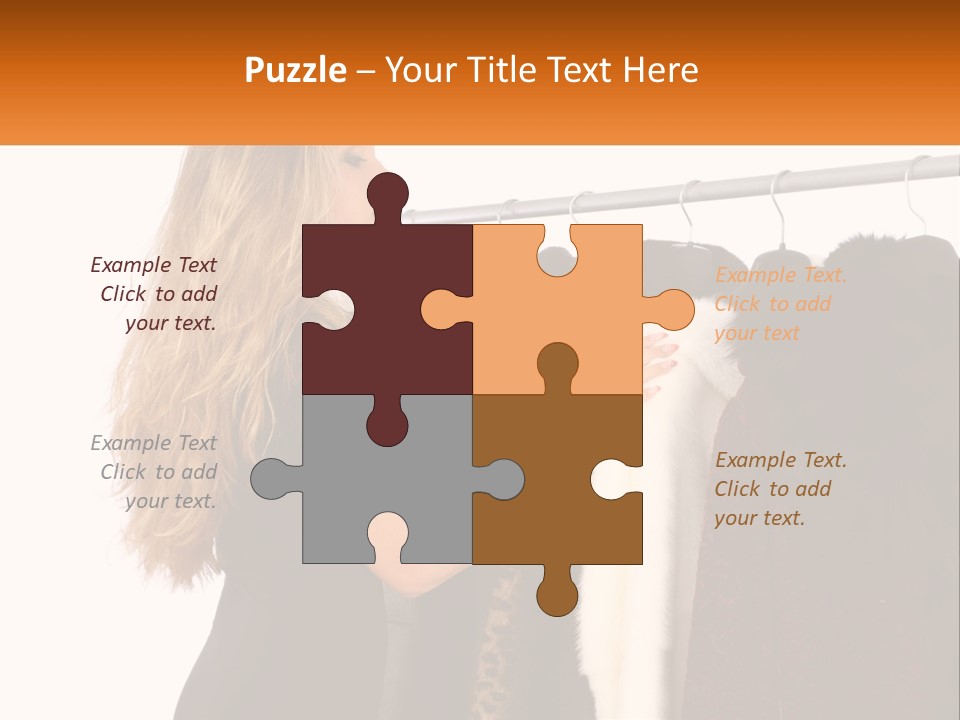 Family White Pensioner PowerPoint Template