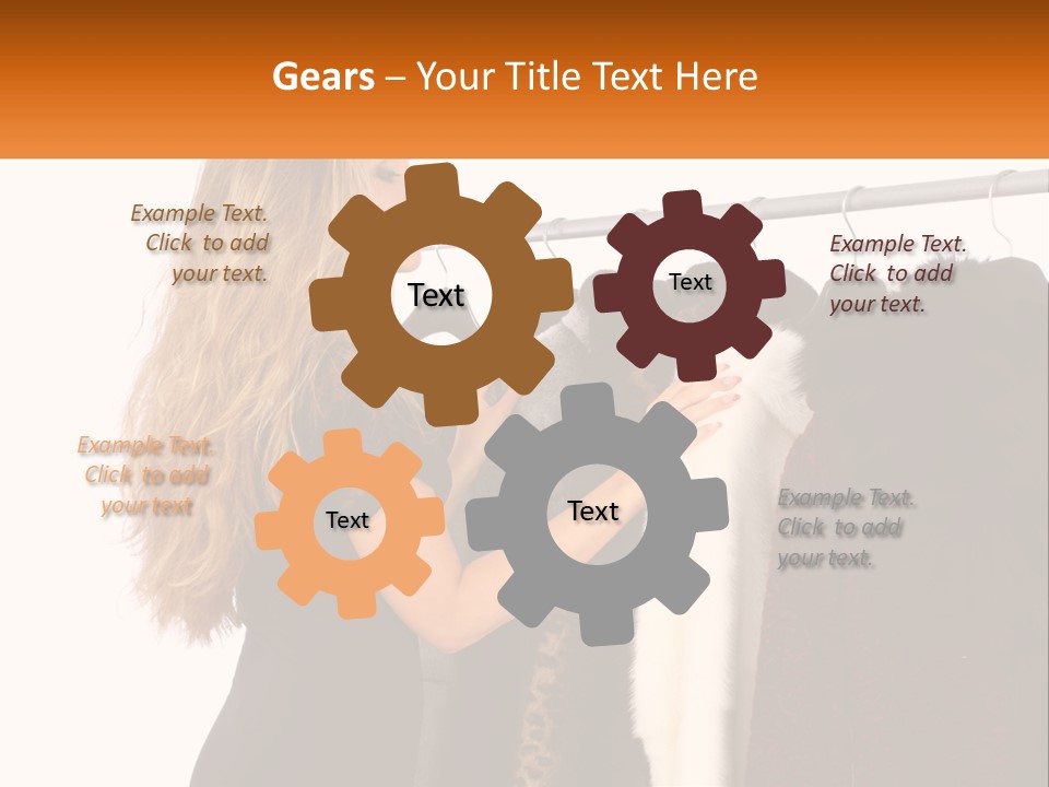 Family White Pensioner PowerPoint Template