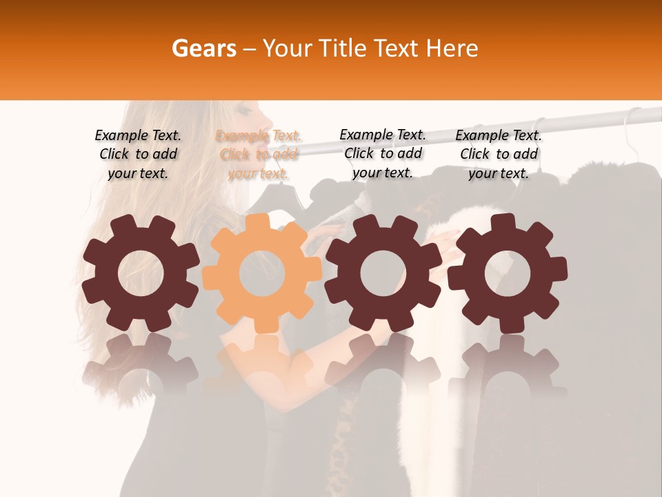 Family White Pensioner PowerPoint Template