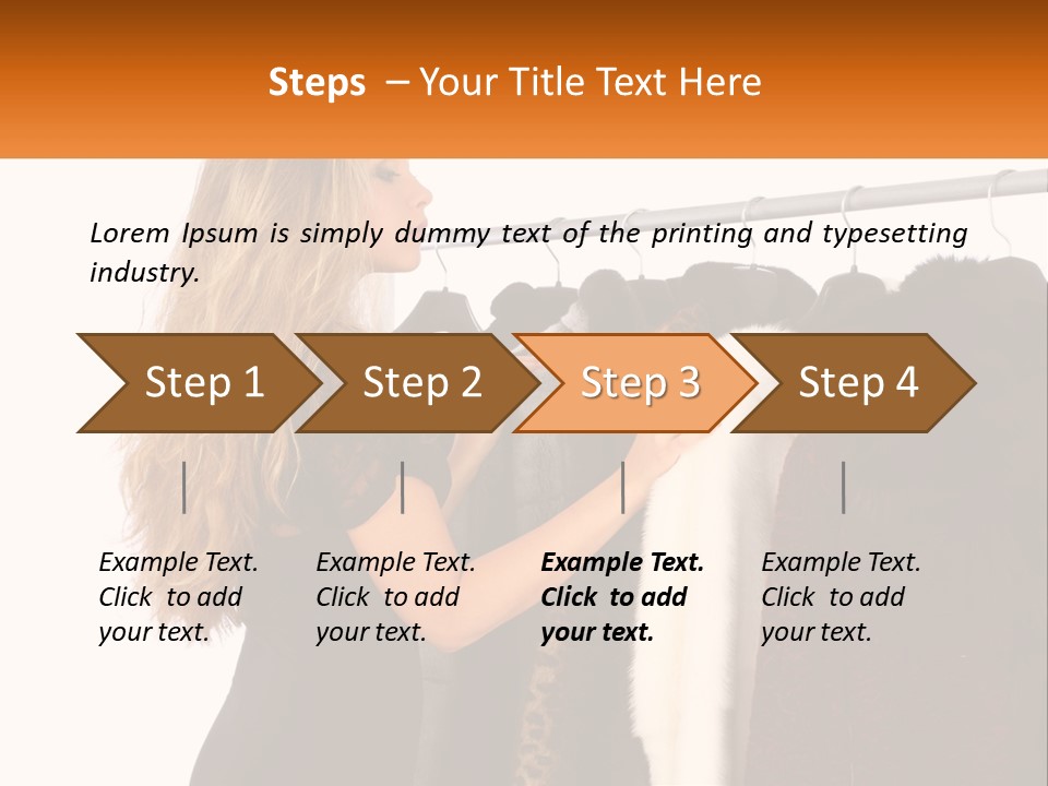 Family White Pensioner PowerPoint Template