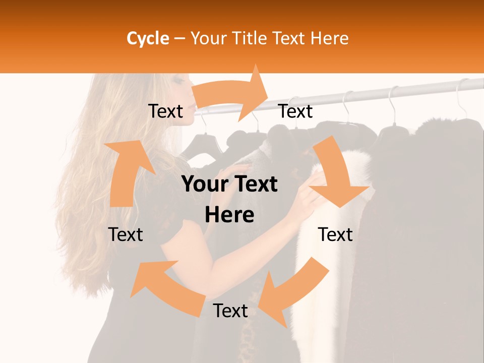 Family White Pensioner PowerPoint Template