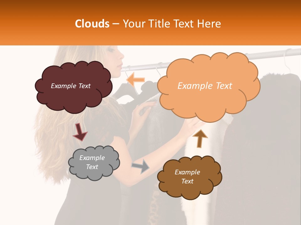 Family White Pensioner PowerPoint Template