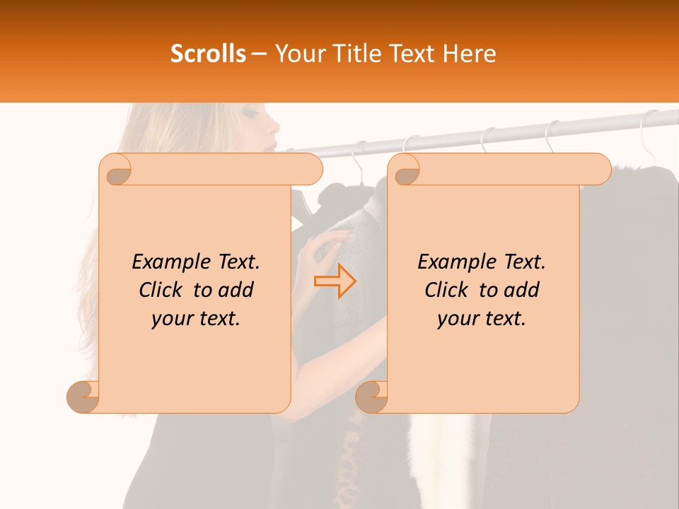 Family White Pensioner PowerPoint Template