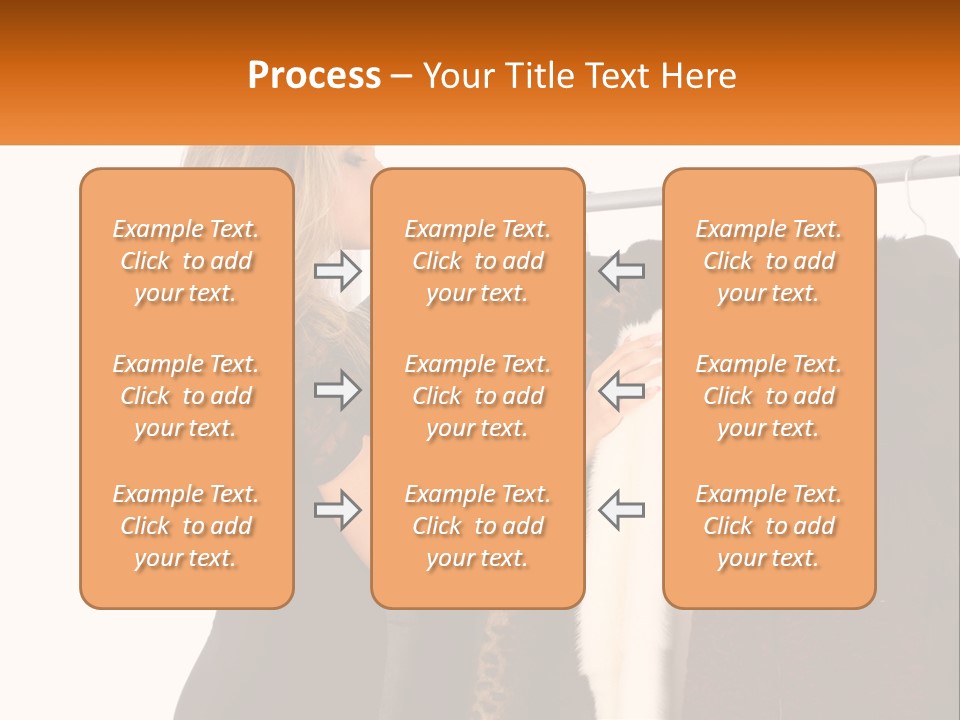 Family White Pensioner PowerPoint Template