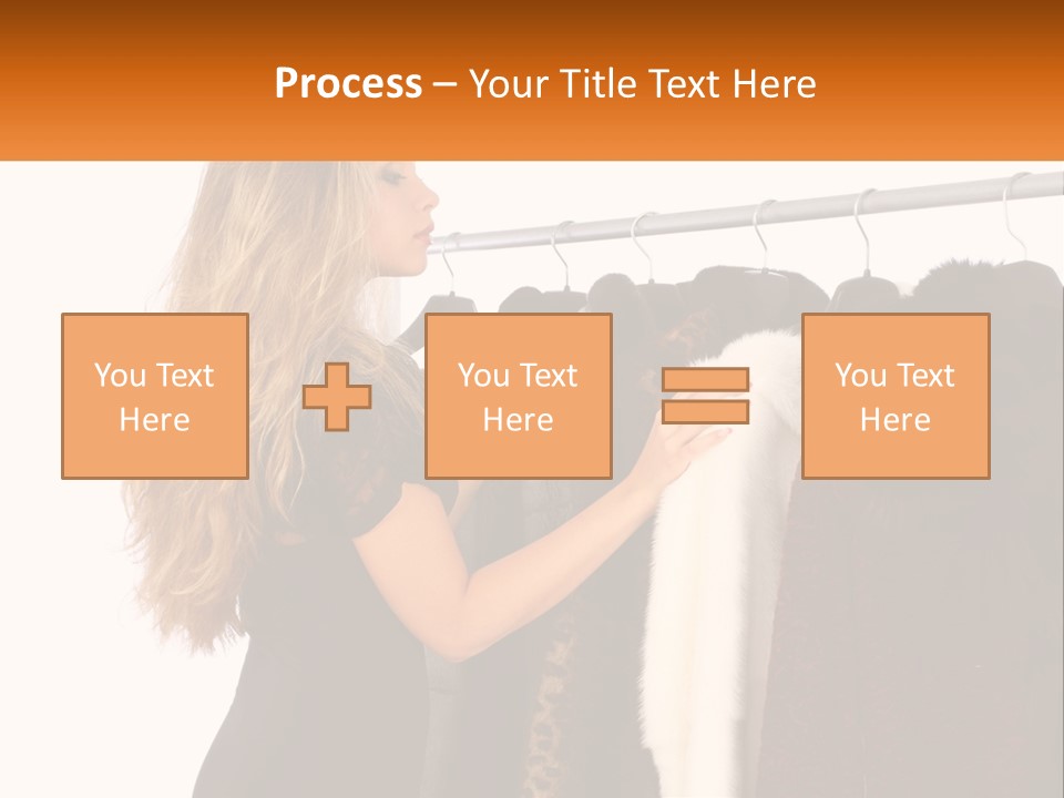 Family White Pensioner PowerPoint Template