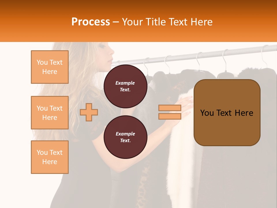 Family White Pensioner PowerPoint Template