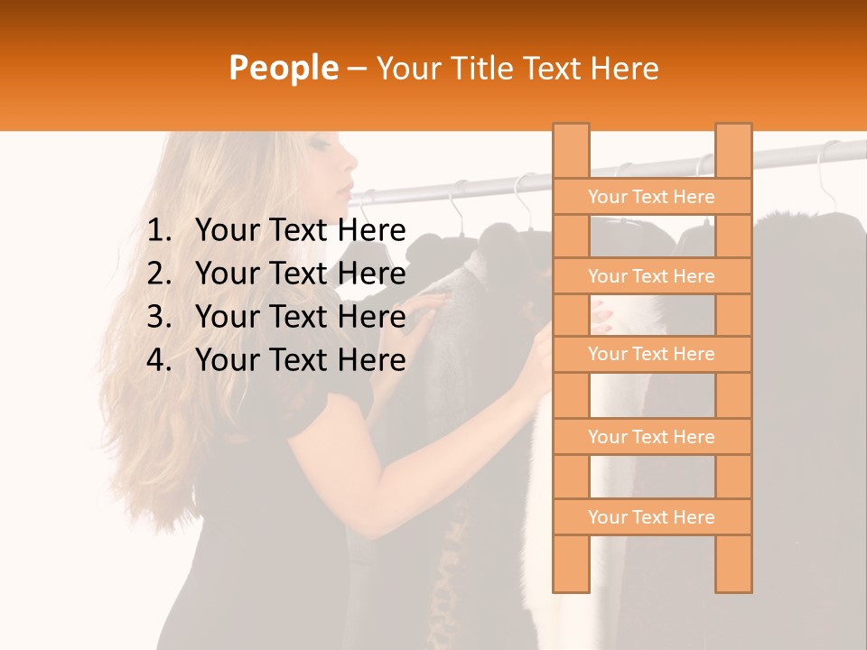 Family White Pensioner PowerPoint Template