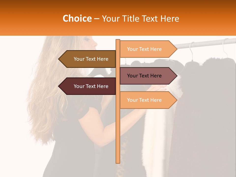 Family White Pensioner PowerPoint Template