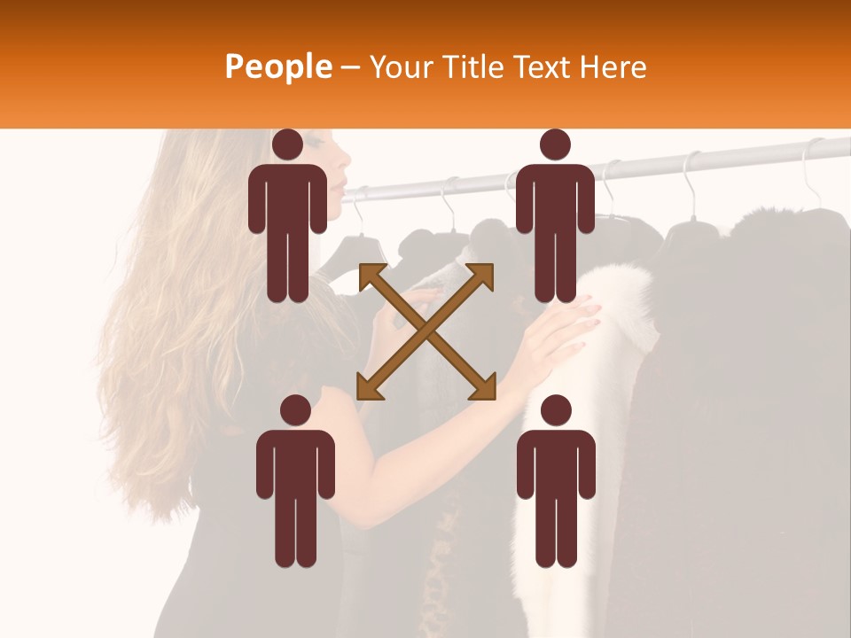 Family White Pensioner PowerPoint Template