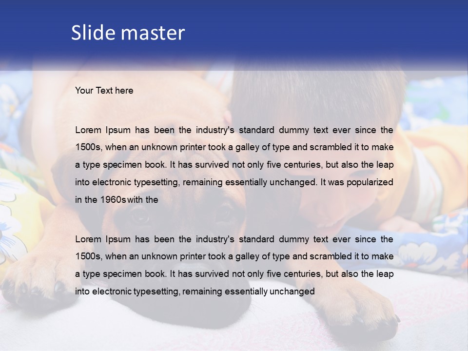 Wellness Single Mother PowerPoint Template