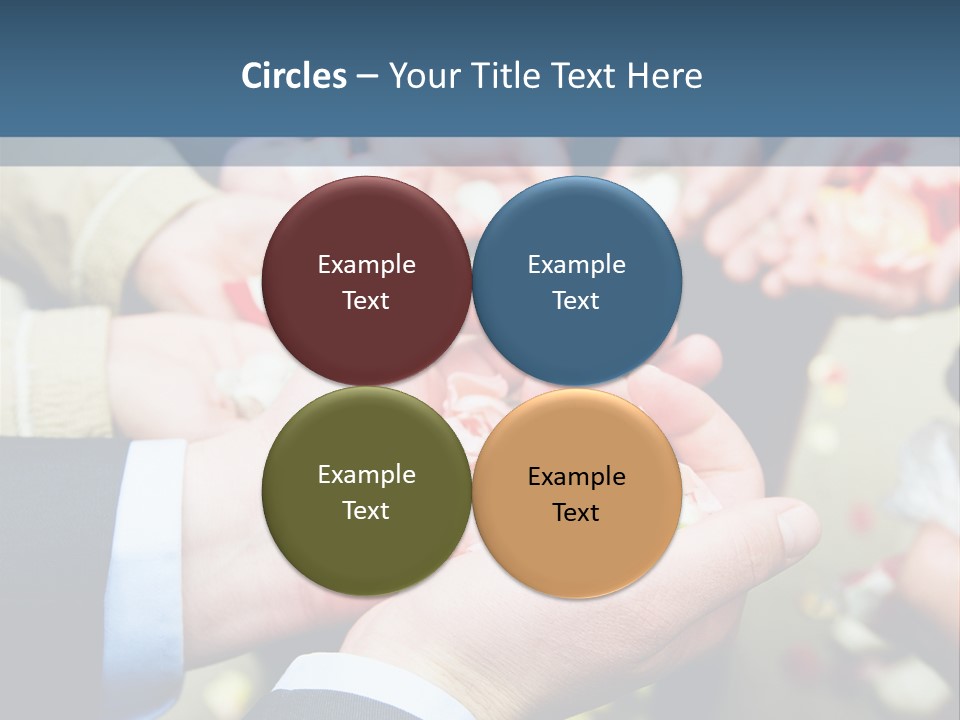 Portrait Retired Caucasian PowerPoint Template