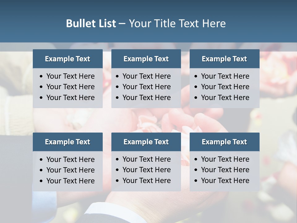 Portrait Retired Caucasian PowerPoint Template