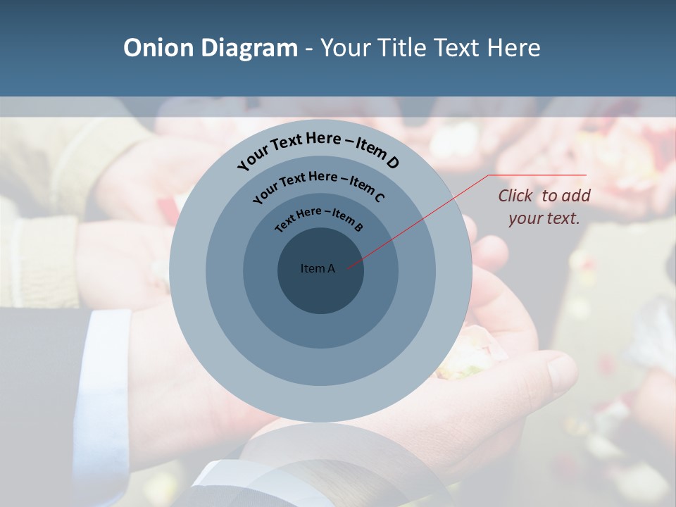 Portrait Retired Caucasian PowerPoint Template